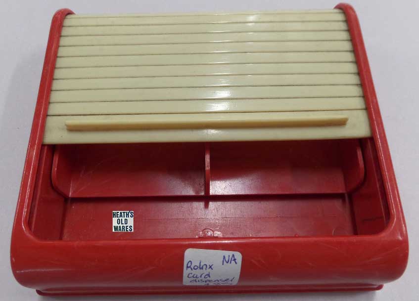 Rolex card holder for sale at Heaths Old Wares, Collectables, Antiques & Industrial Antiques, 19-21 Broadway, Burringbar NSW 2483 Ph 0266771181 open 7 days