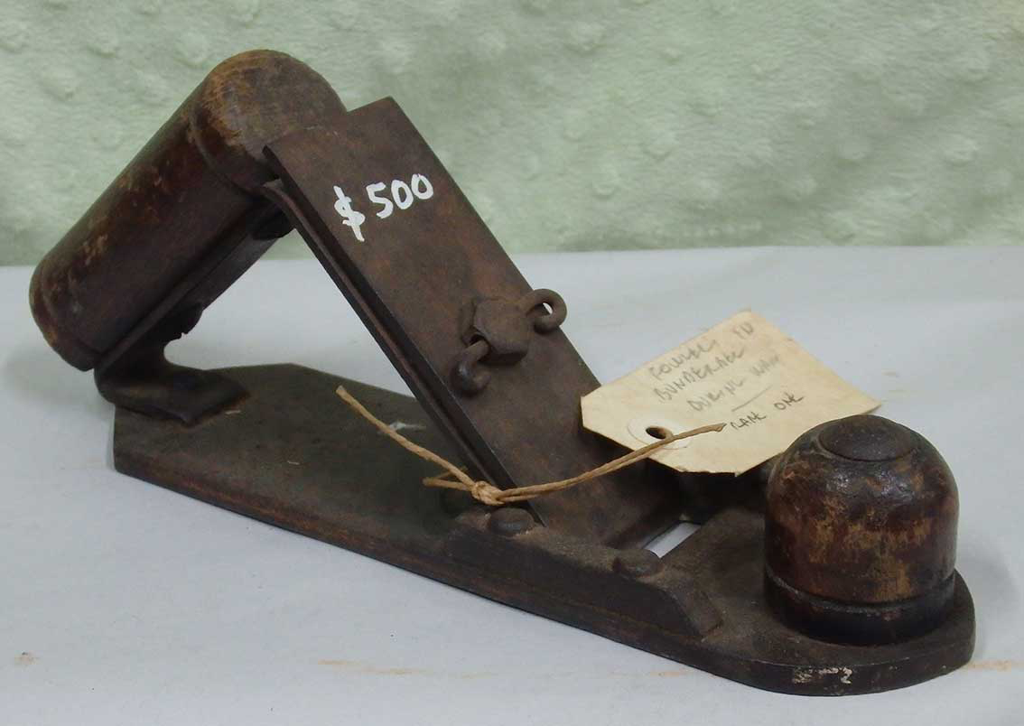 Robert McConnell wood working plane for sale at Heaths Old Wares, 19-21 Broadway, Burringbar, NSW. Ph: 0266771181