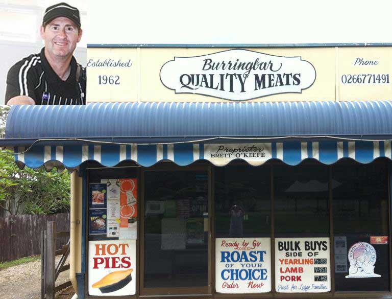 Heaths Old Wares recommends Brett's beautiful meats at Burringbar Butcher