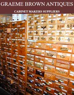 Graeme Brown Antiques- cabinet hardware supplies