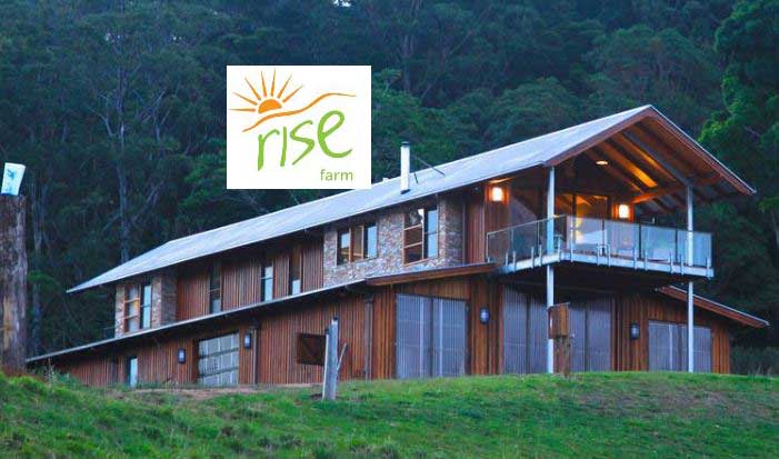 Heath's Old Wares recommends Rise Farm accommodation in the Upper Burringbar Valley in the Tweed Coast Byron Hinterland