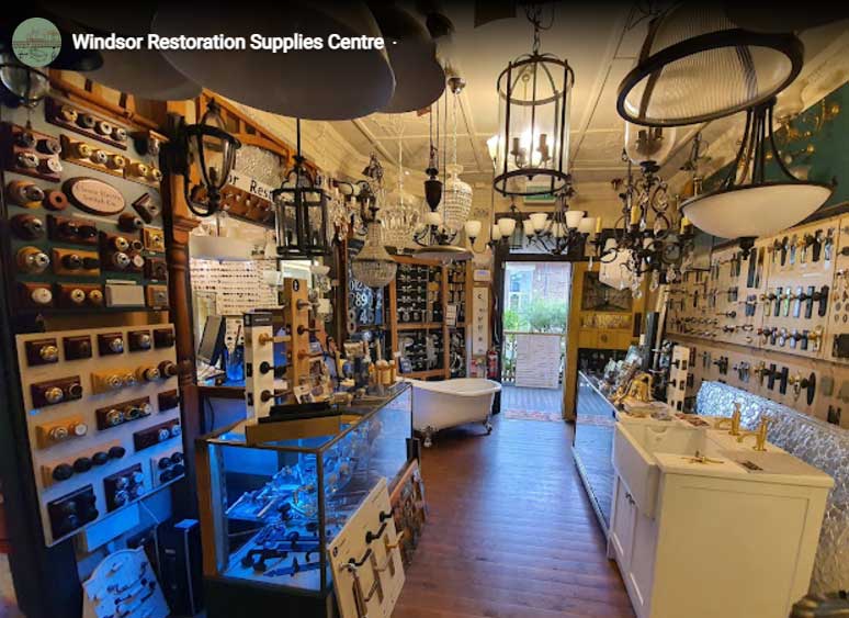 Heath's Old Wares & Collectables Burringbar NSW recommends Windsor Restorations,  George St WINDSOR NSW